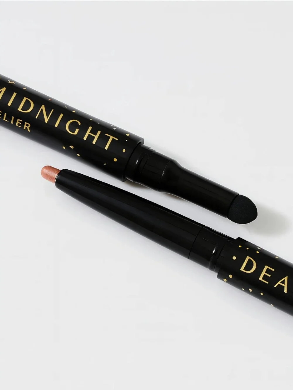 Dear Midnight Atelier Dual Ended Eyeshadow Stick & Blender Shade: Peach Bellini